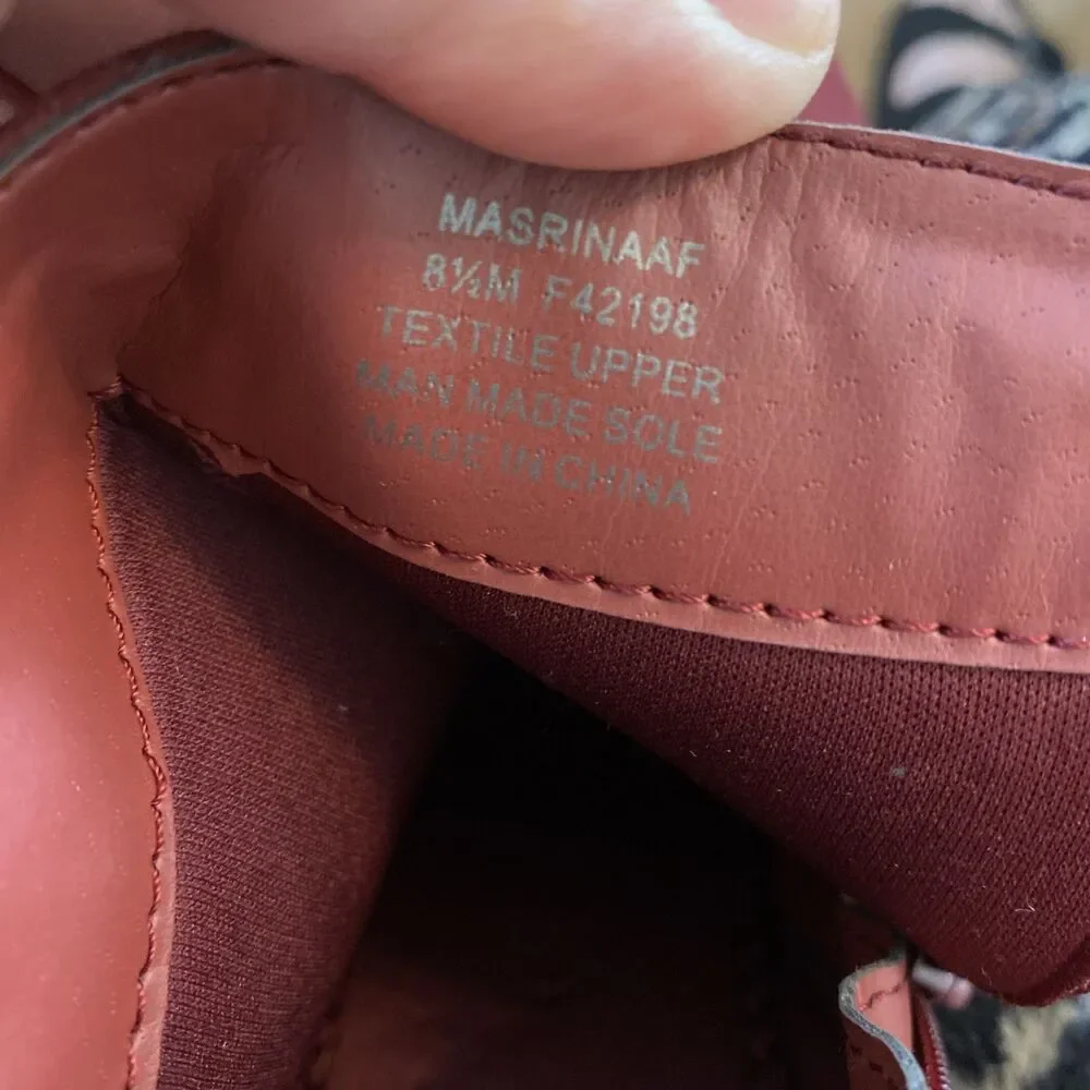 Style & Co Masrinaa Block-Heel Ankle Bootie Scarlet Micro Size 8.5M NIB - Picture 11 of 12